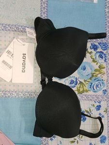 Savana Black Bra