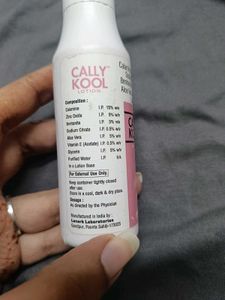 cally Kool Lotion
