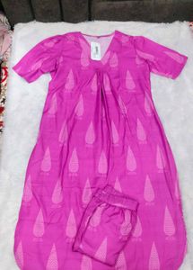 🆕🎉Brand New Elegant Purple Kurta Se🎉🆕t