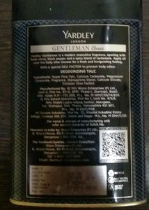 Men Yardley London Talc