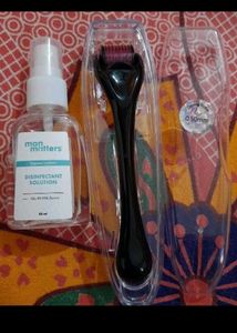 Man Matters Derma Roller and Sanitizer