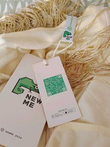 Gold Fringe Party Dress