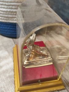 Vintage Silver Baby Krishna Statue