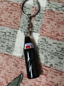 Vintage Pepsi Bottle Keychain