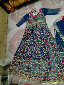 Gown And Pand With Dupatta