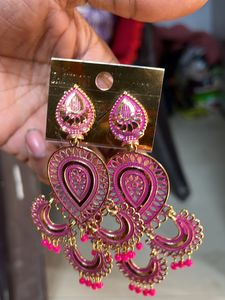 Pink And Golden Mix Earning For Girl