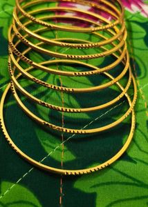 Set of Gold Bangles