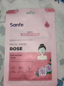 Sanfe Rose Extract Facial Mask