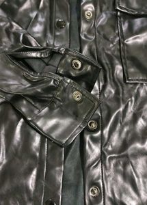 Black Leather Jacket 🧥