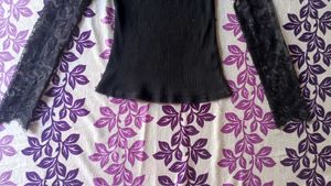 Shein Beautiful Black 🖤 Stylish Top