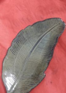 Ceramic Leaf Serving Tray