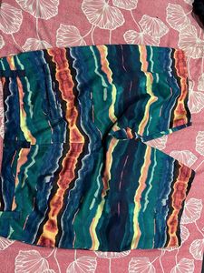 Striped Swim Trunks
