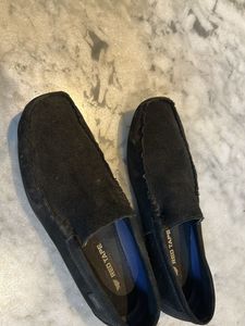 Red Tape Black Loafers For Men