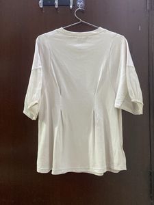AZUL Beige Tunic Top