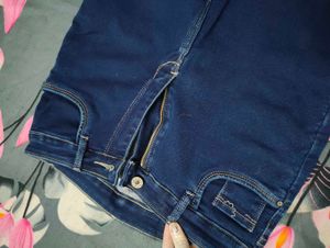 Flared Leg Jeans dark blue - never worn
