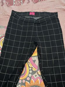 Checkered Ankle Pants