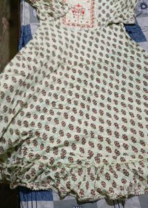 Floral Embroidered Kurti - XL