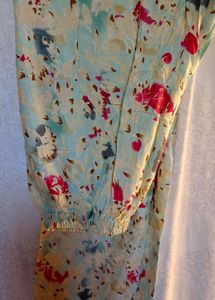 Floral Sequined Dress