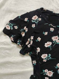 Westside Floral Print Top
