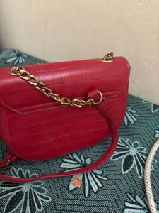 Red Zara Bag