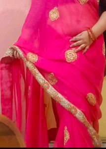 Beautiful Saree Without Blouse