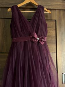 Elegant Purple Maxi Dress