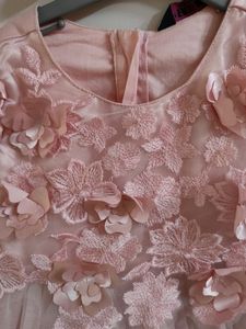 Pink Baby Frock(Only One Time Wore)