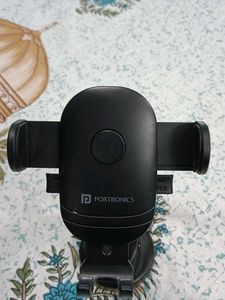 Portronics Adjustable Car Mobile Holder