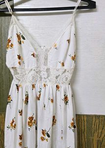 Floral Lace Maxi Dress