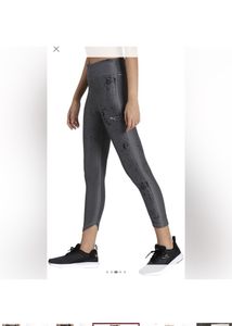 Puma Graphic Print Women Black Tights