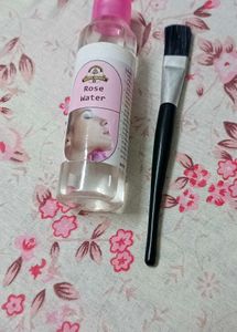 Rose Water + Brush
