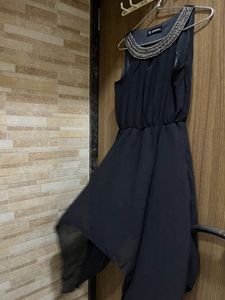 Designer embellished sleeveless Dress