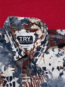 Floral Print Shirt GENTLY USED TOP CONDITION