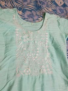 Elegant Embroidered Kurta