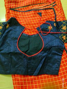 Readymade Blouse With Saree