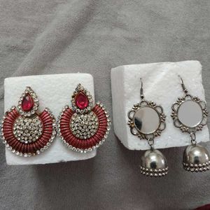 2 Earrings Combo