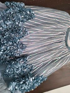 Girls' Elegant Ethnic Gown