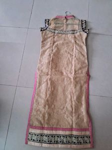 Embroidered Straight Long Kurta