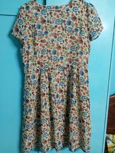 Floral Print Beach Dress