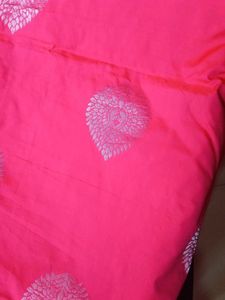 Rani Pink Soft Silk Saree