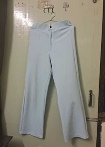 Light Blue Wide Leg Pants