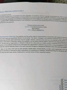 Comprehensive Practical Science NK Sharma Class X
