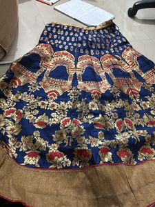 Floral Print Ethnic Skirt