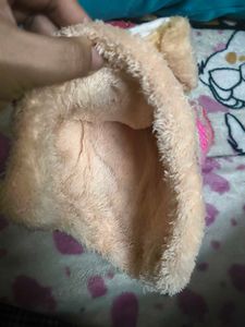 Reindeer Winter fleece Cap for 4-6 years kids