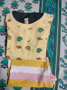 Baby hoodie shirt with trouser