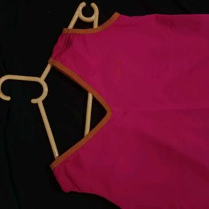 Pink Sleeveless Top