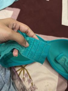 Turquoise Bra