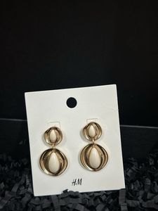 H&amp;M Gold Drop Earrings
