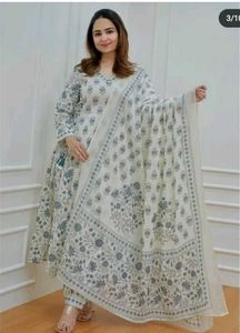 Comfortable Daily Wear Kurta With Harim Pantset