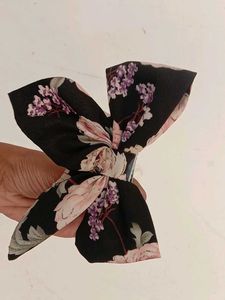 Flower Bow For Both Long And Short Hair